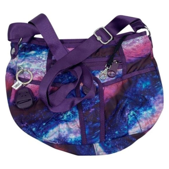 KIPLING Medium Size Multicolor Nylon Crossbody Bag - Picture 1 of 13